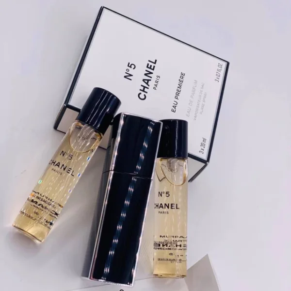 Set 3 món nước hoa CHANEL No 5 Eau Première Eau de Parfum Twist and Spray 3x20ml