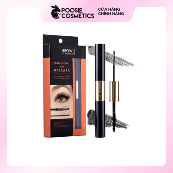 Mascara 2 Đầu Browit Professional Dou #Sexy Black