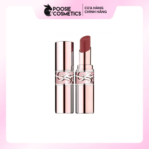 Son Dưỡng YSL Loveshine Candy Glow 7B Nude Pleasure Màu Cam Đất Nude